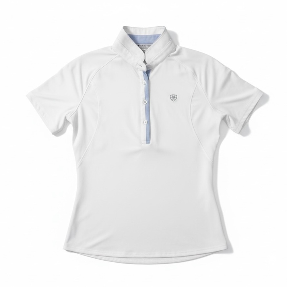 Ariat Pro Series White Short-Sleeved Riding Shirt - NWOT - Women’s Size S